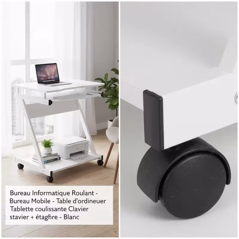 Bureau d'ordinateur portable