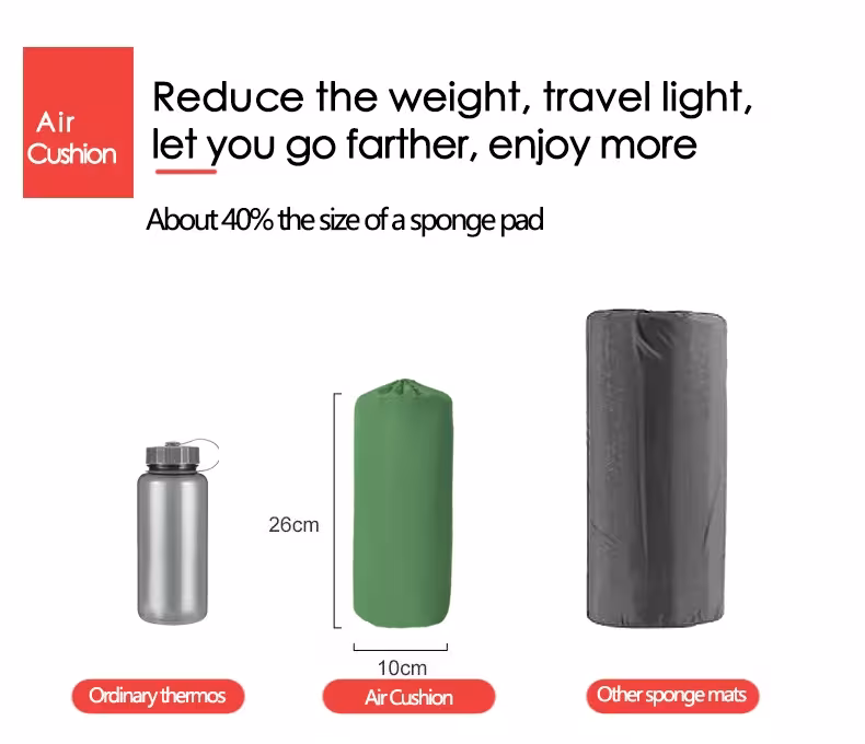 esterilla para dormir en camping