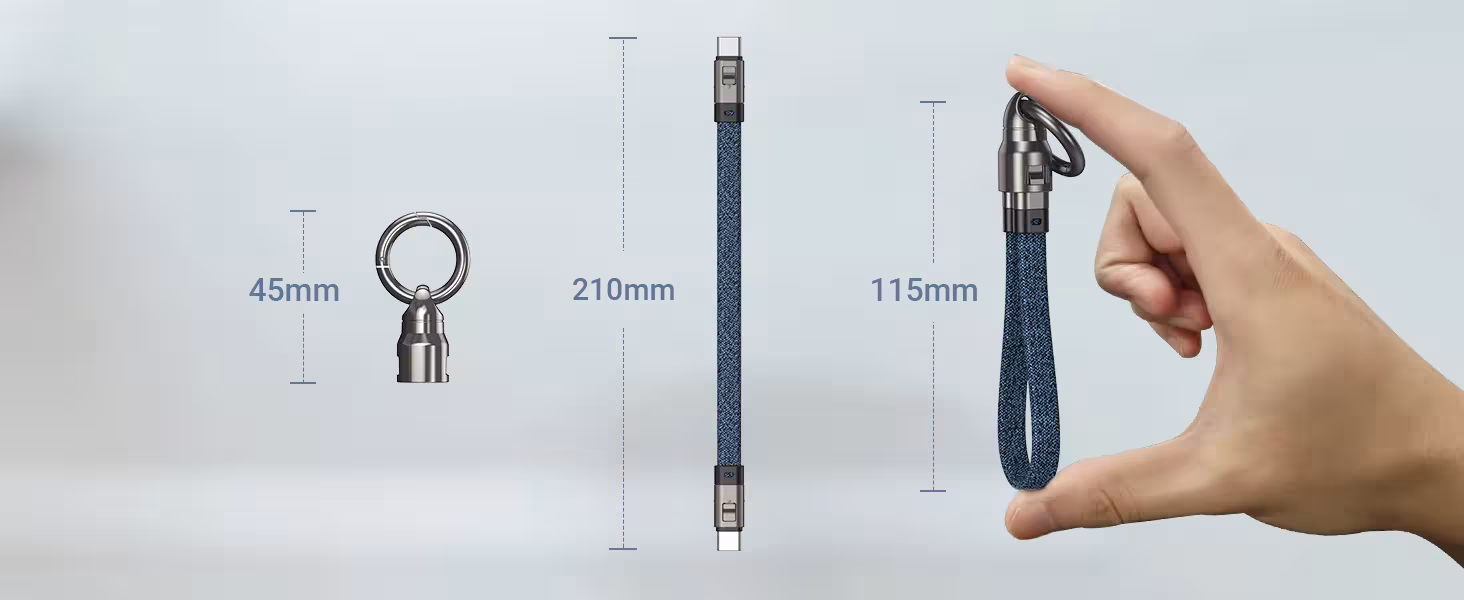 Cable USB-C de carga rápida
