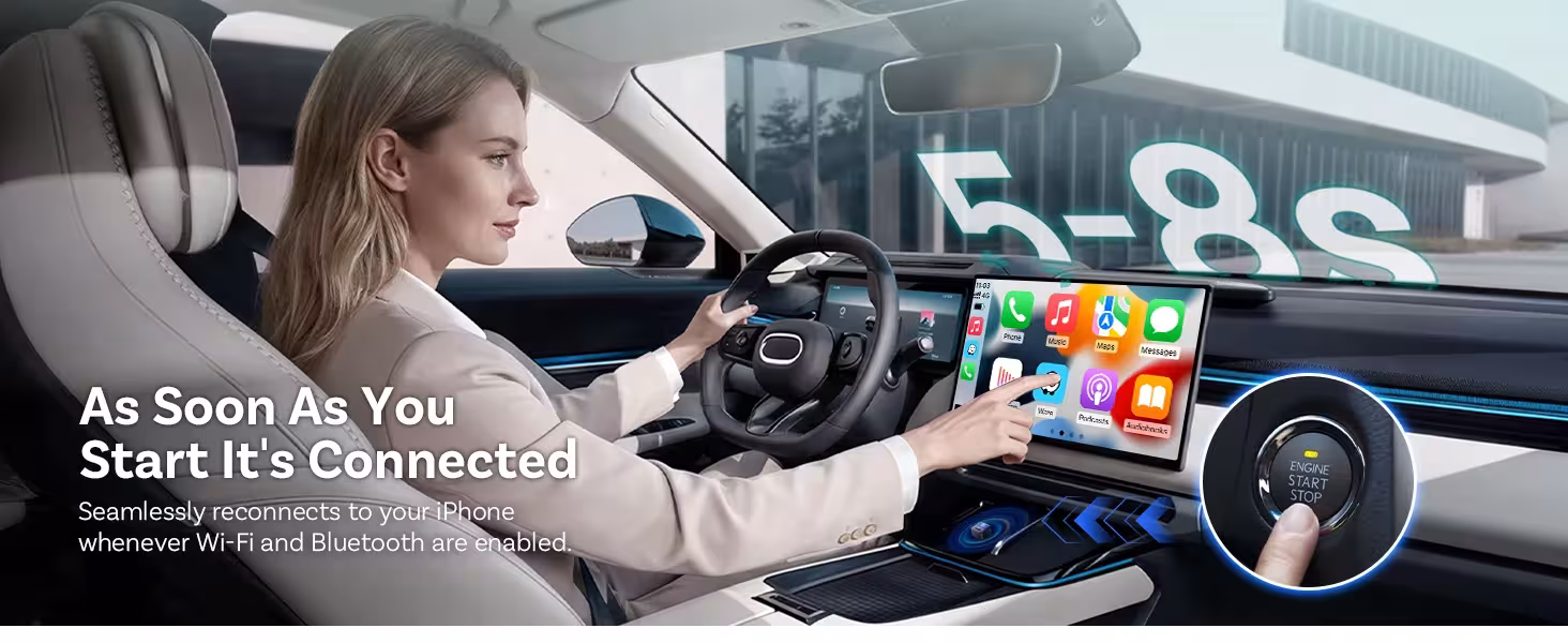 adaptateur CarPlay sans fil
