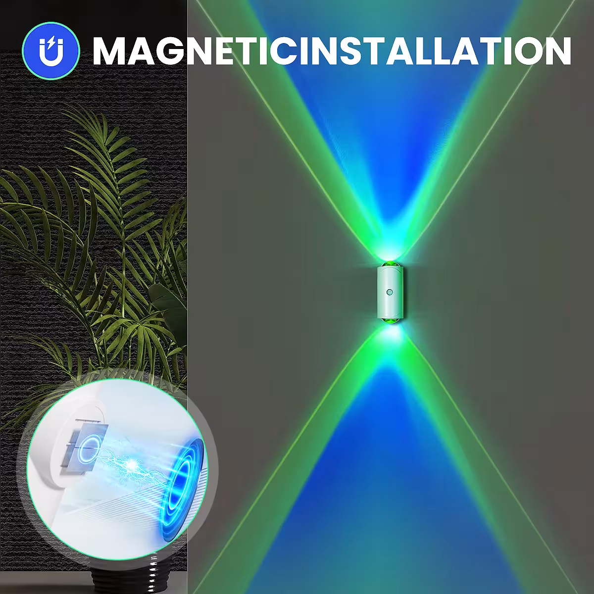 LED night light with motion sensor