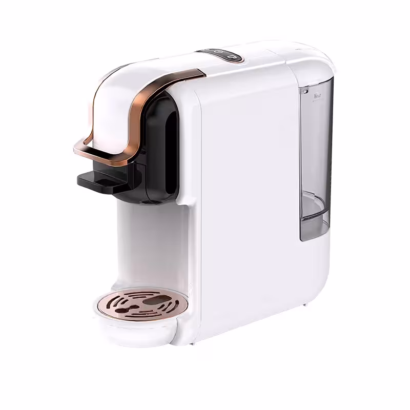 Macchina da caffè 4-in-1 per capsule, cialde e caffè macinato con una pressione di 20Bar