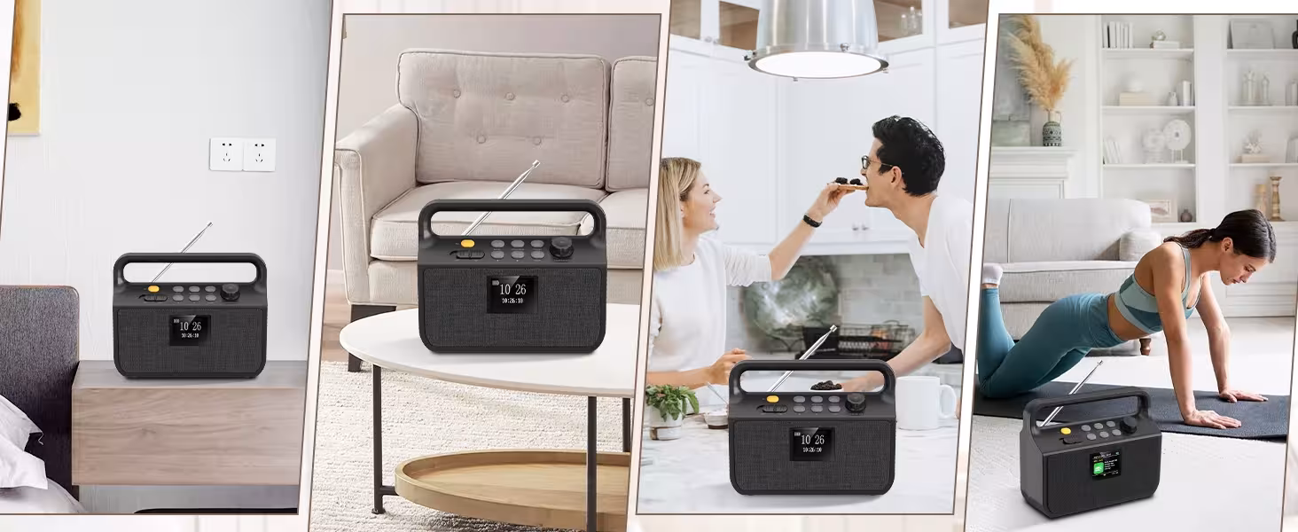radio digitale DAB+/DAB/FM