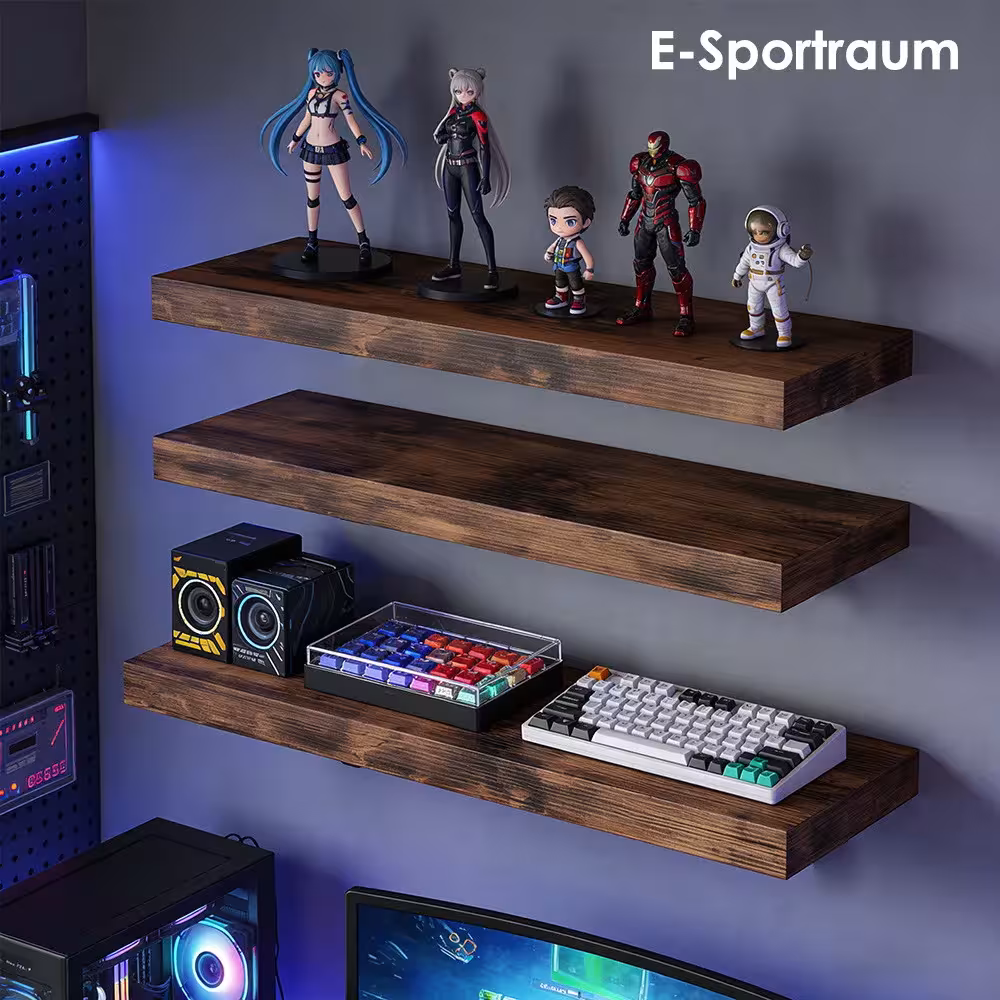 Wall shelves