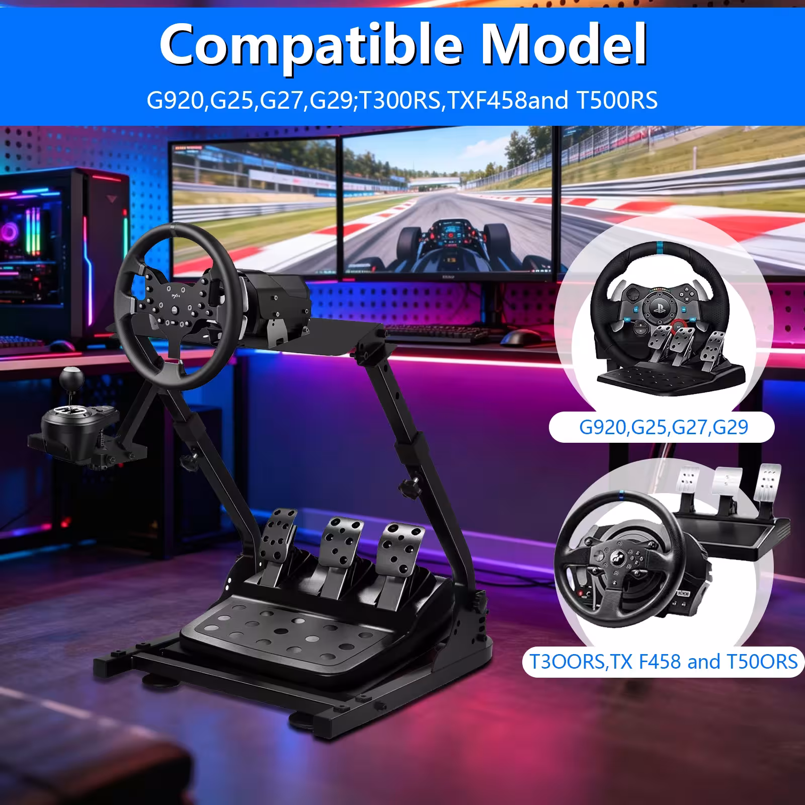 Support de volant pliable