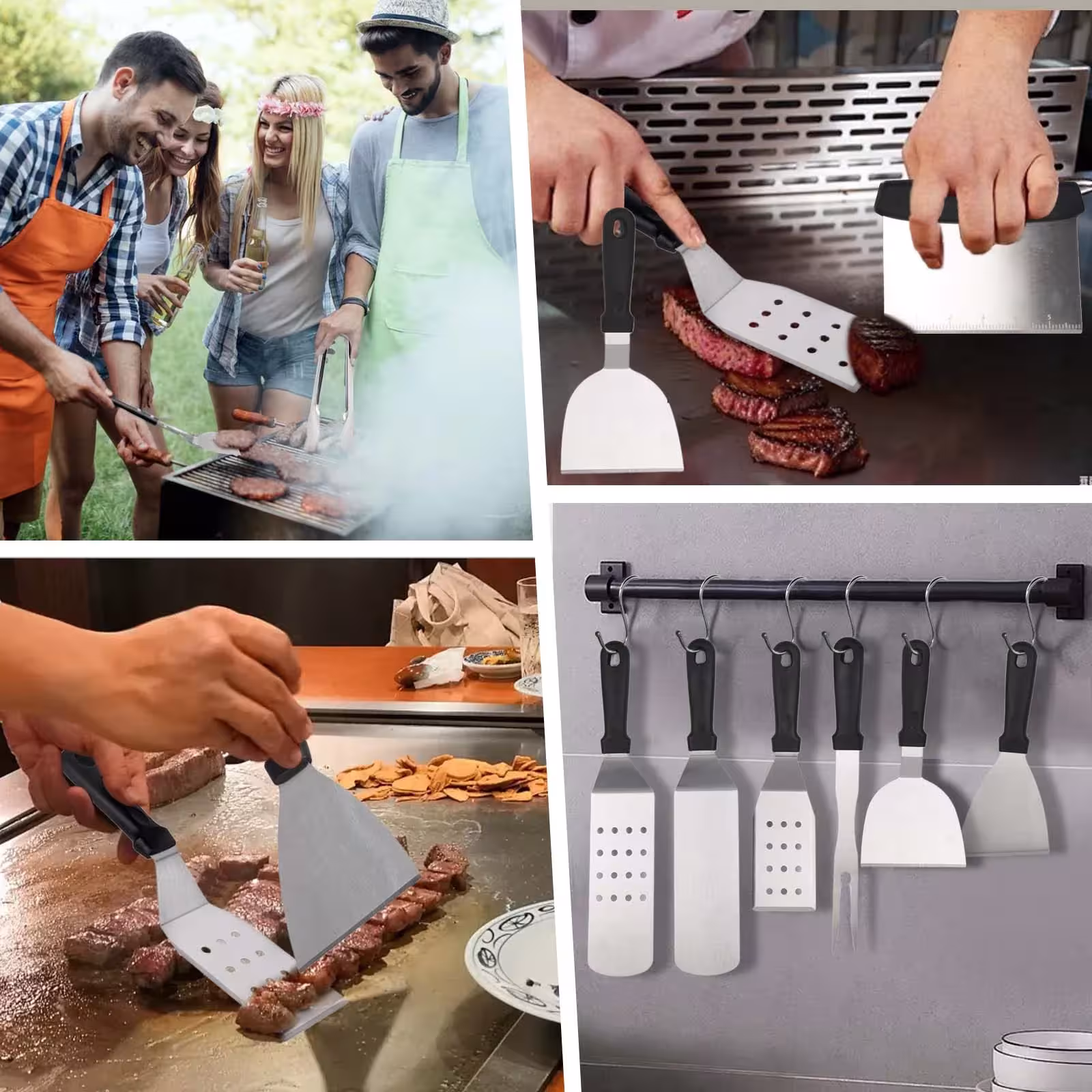 ensemble d'outils pour barbecue