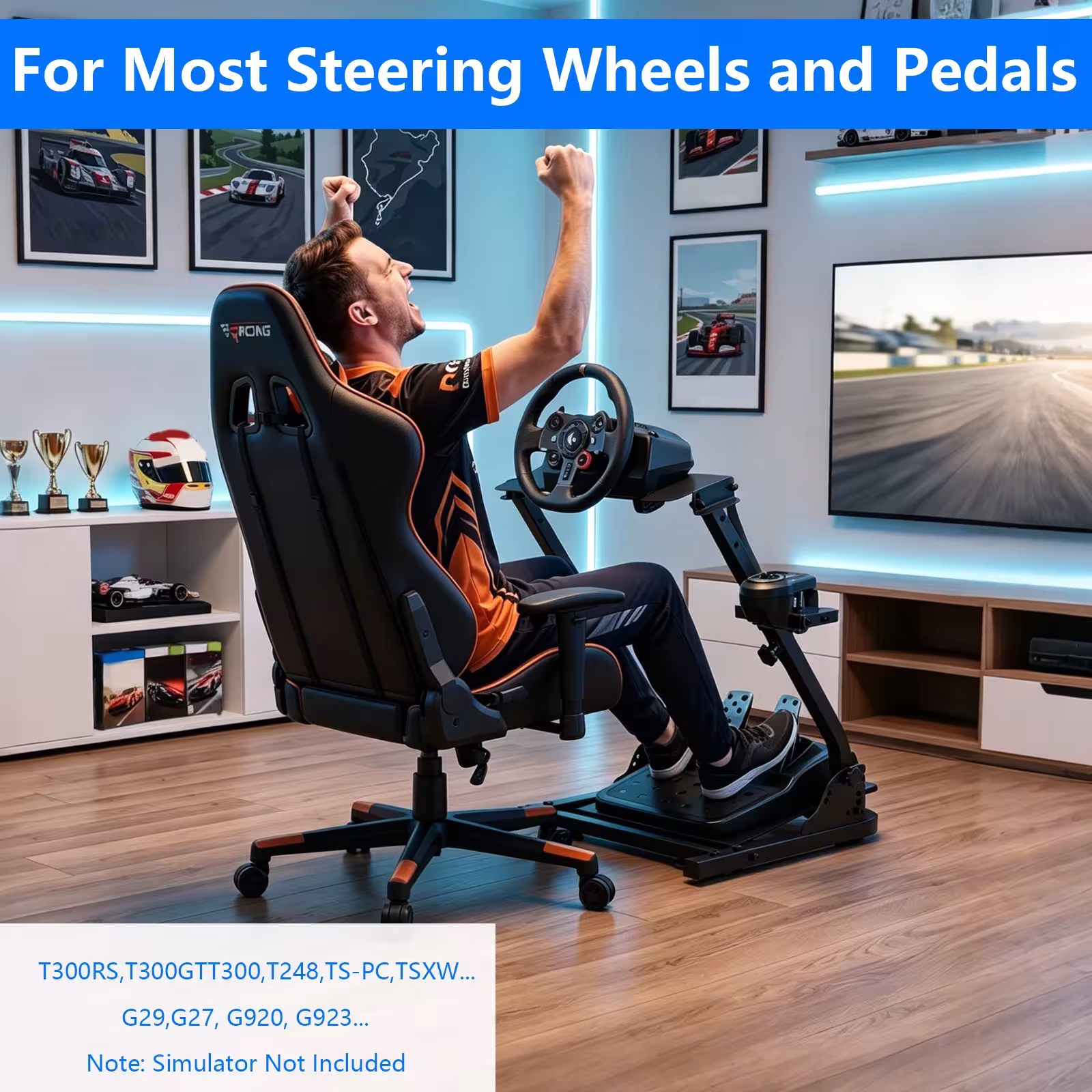 Support de volant pliable