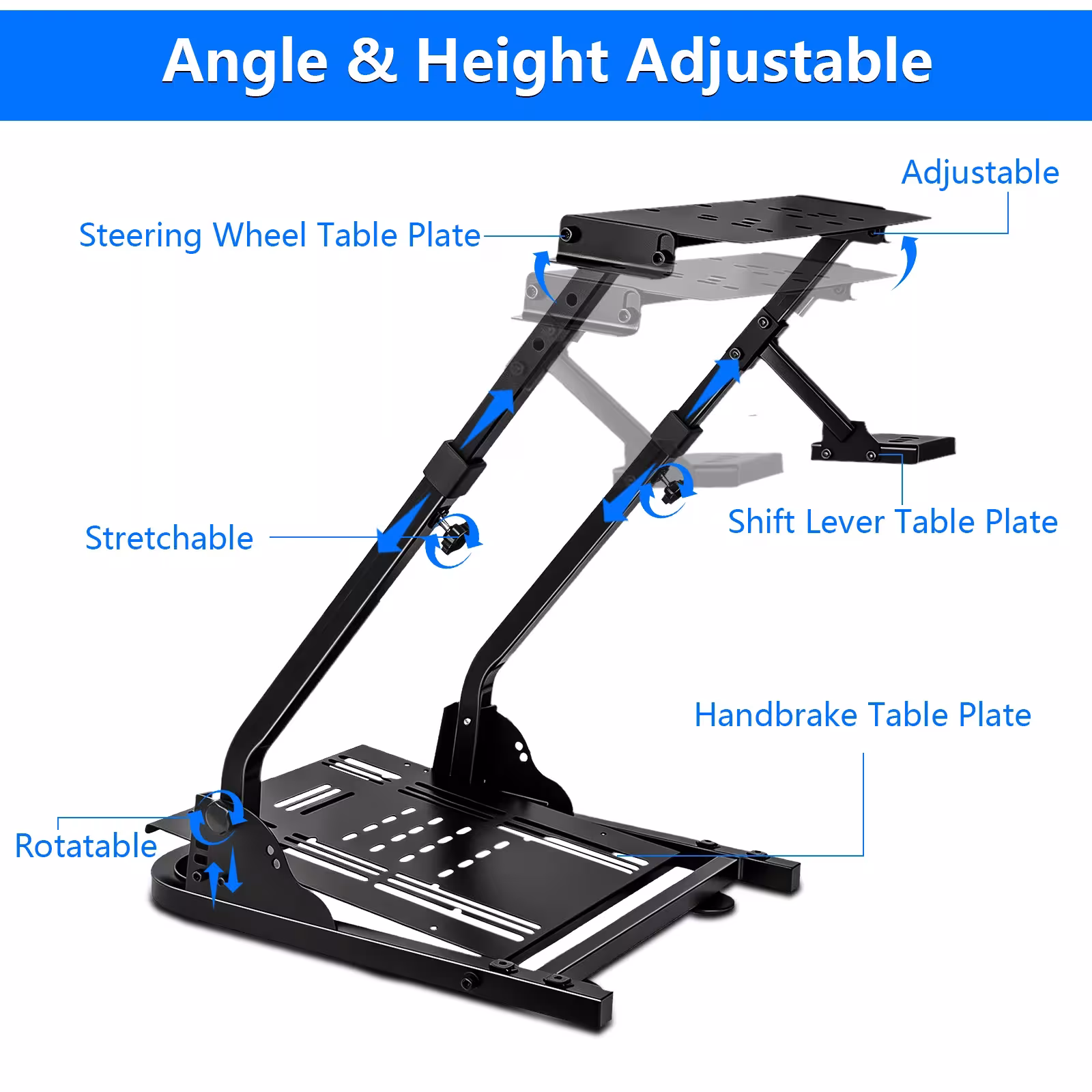 Support de volant pliable