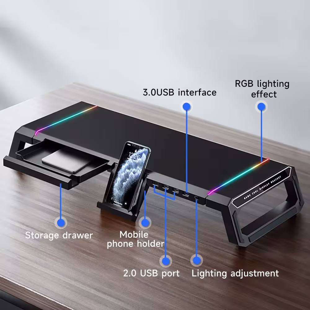 supporto monitor pieghevole