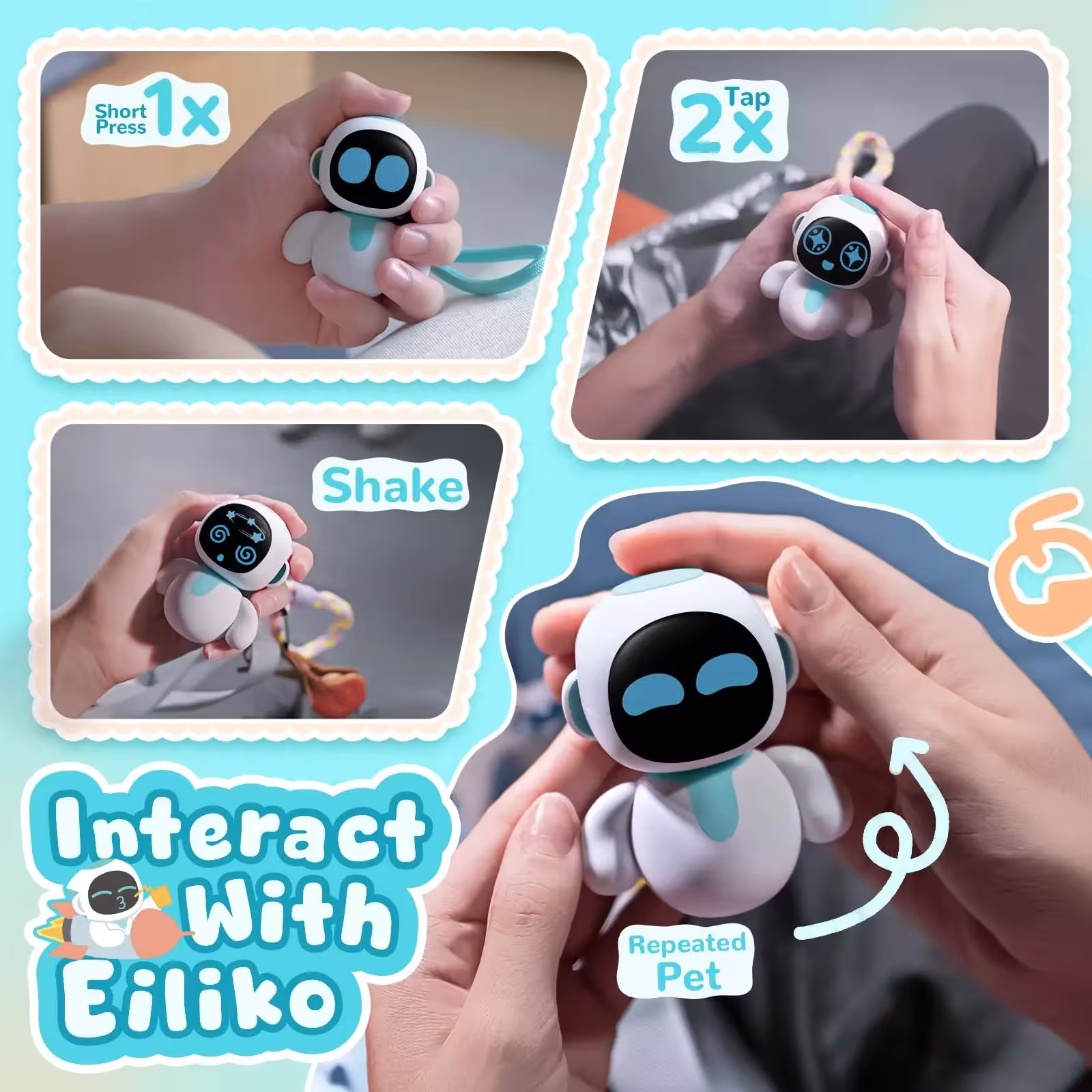 mini robot AI portatile
