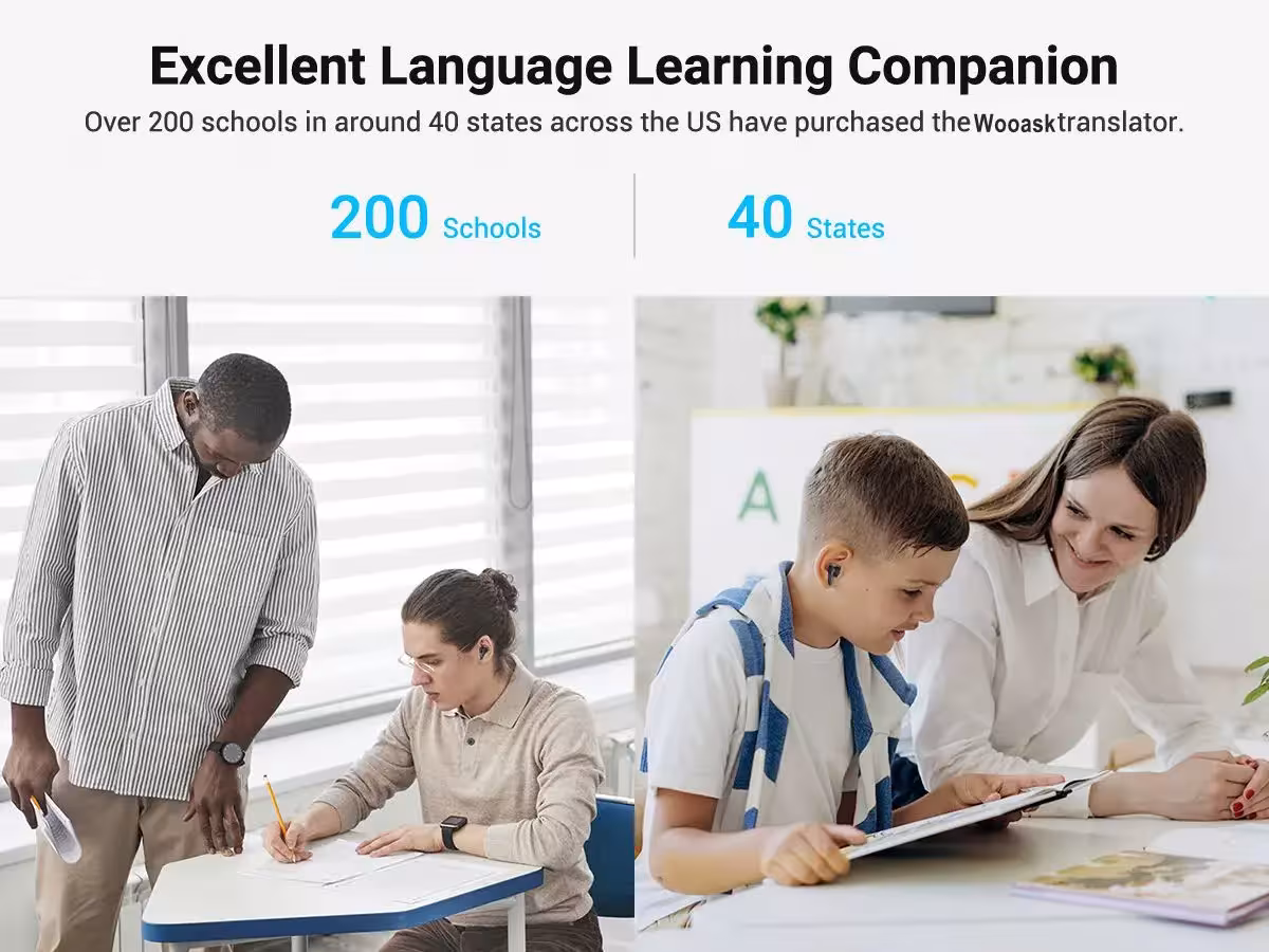 écouteurs de traduction