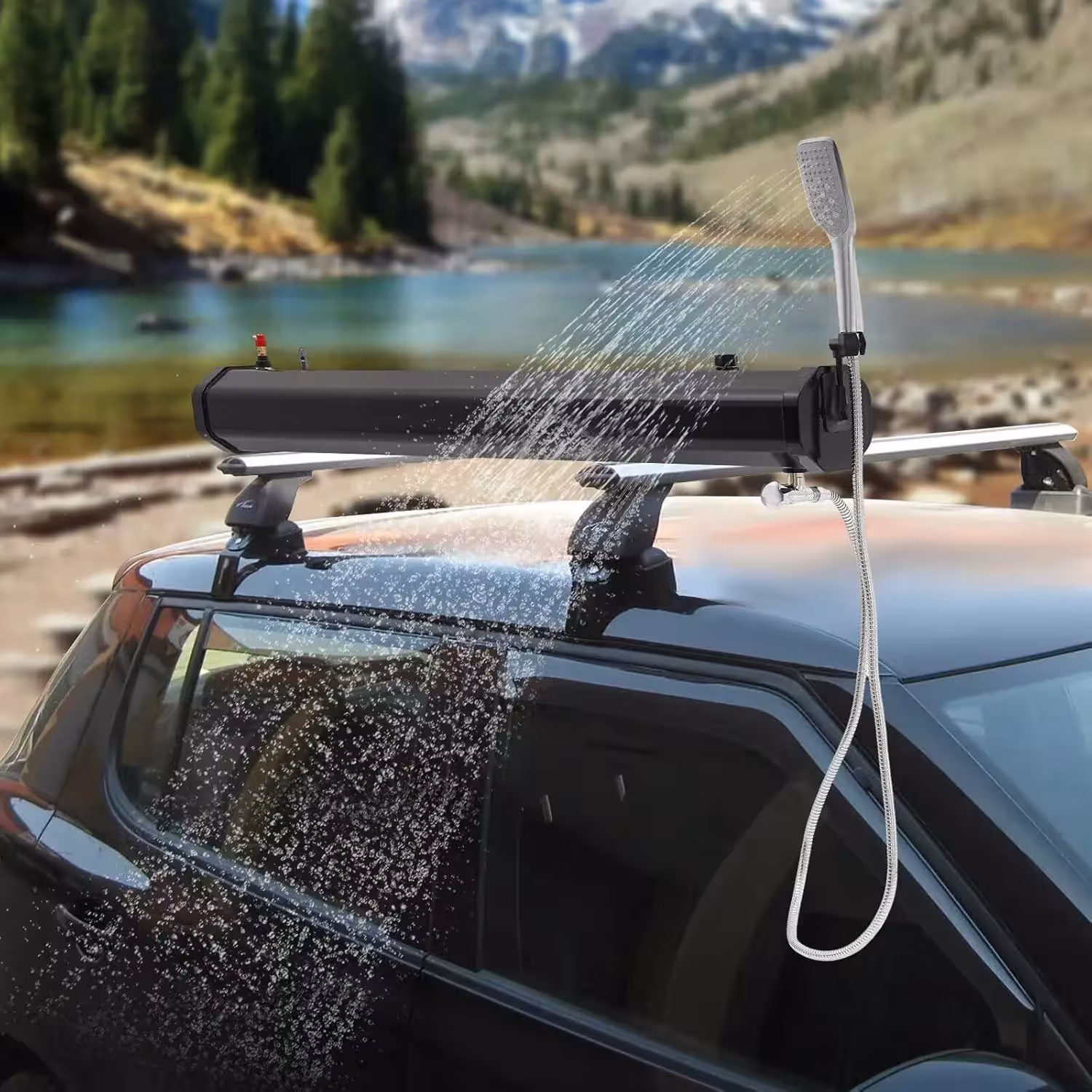 car shower water tank