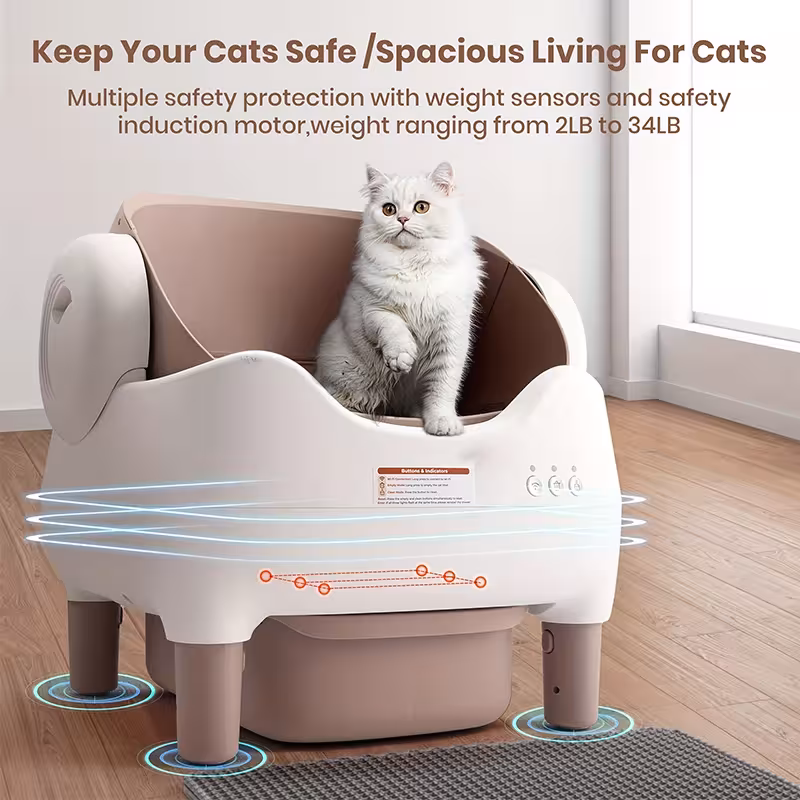 litière autonettoyante pour chats