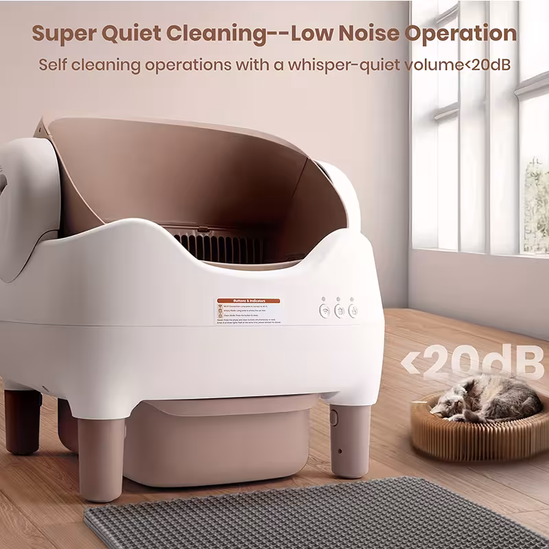 litière autonettoyante pour chats