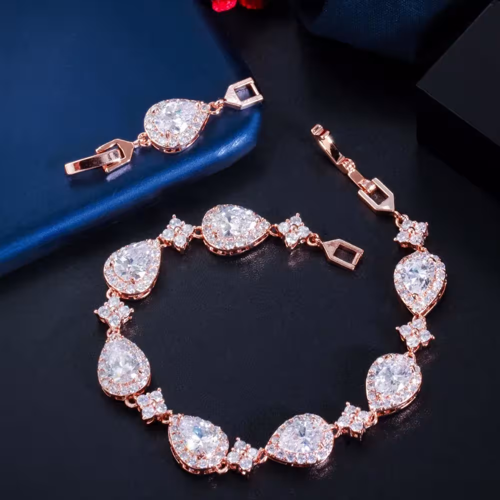 cubic zirconia bracelet for women