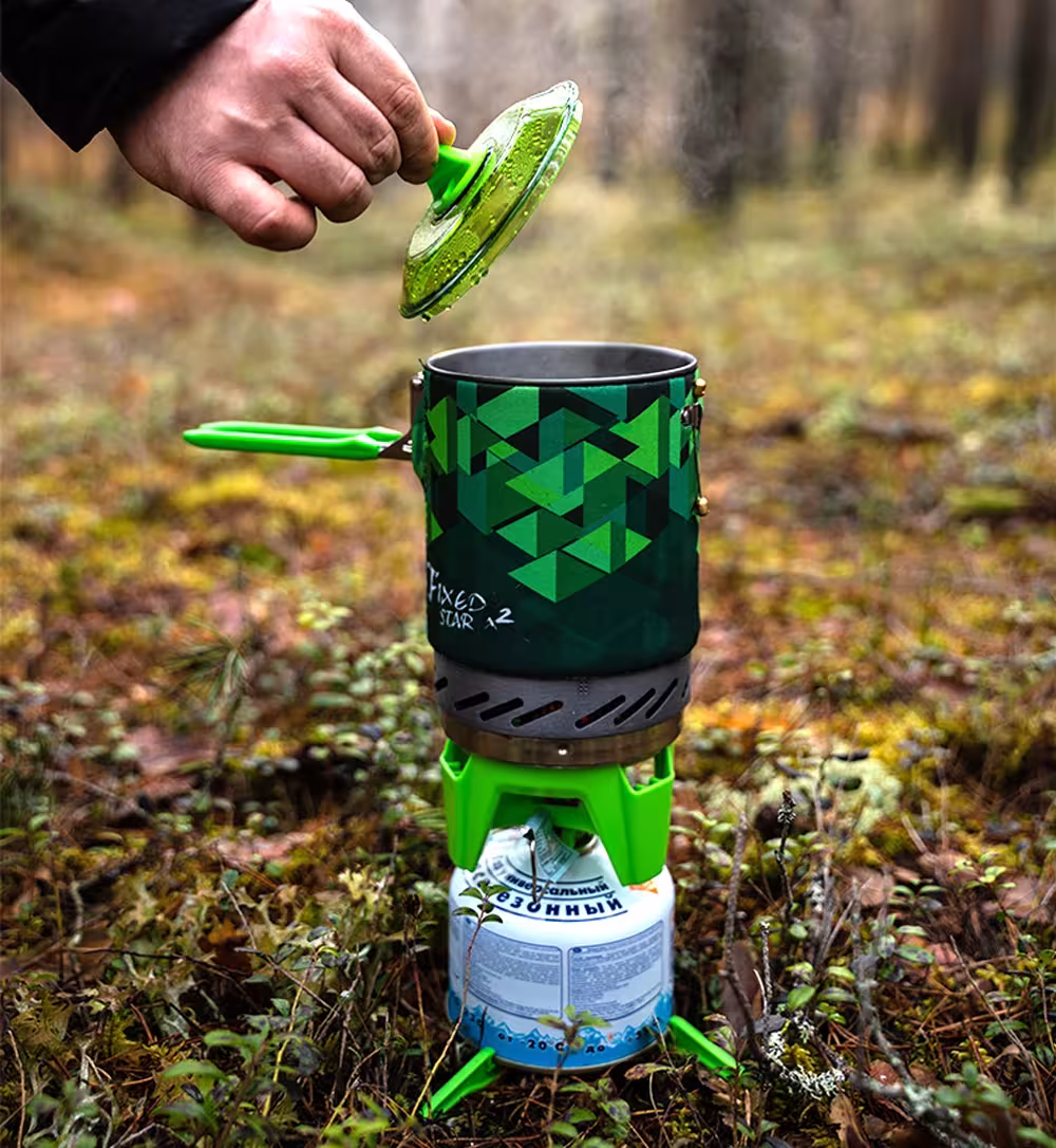 réchaud de camping à gaz