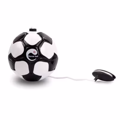 Training football with rope, size 2, for beginners and professionals