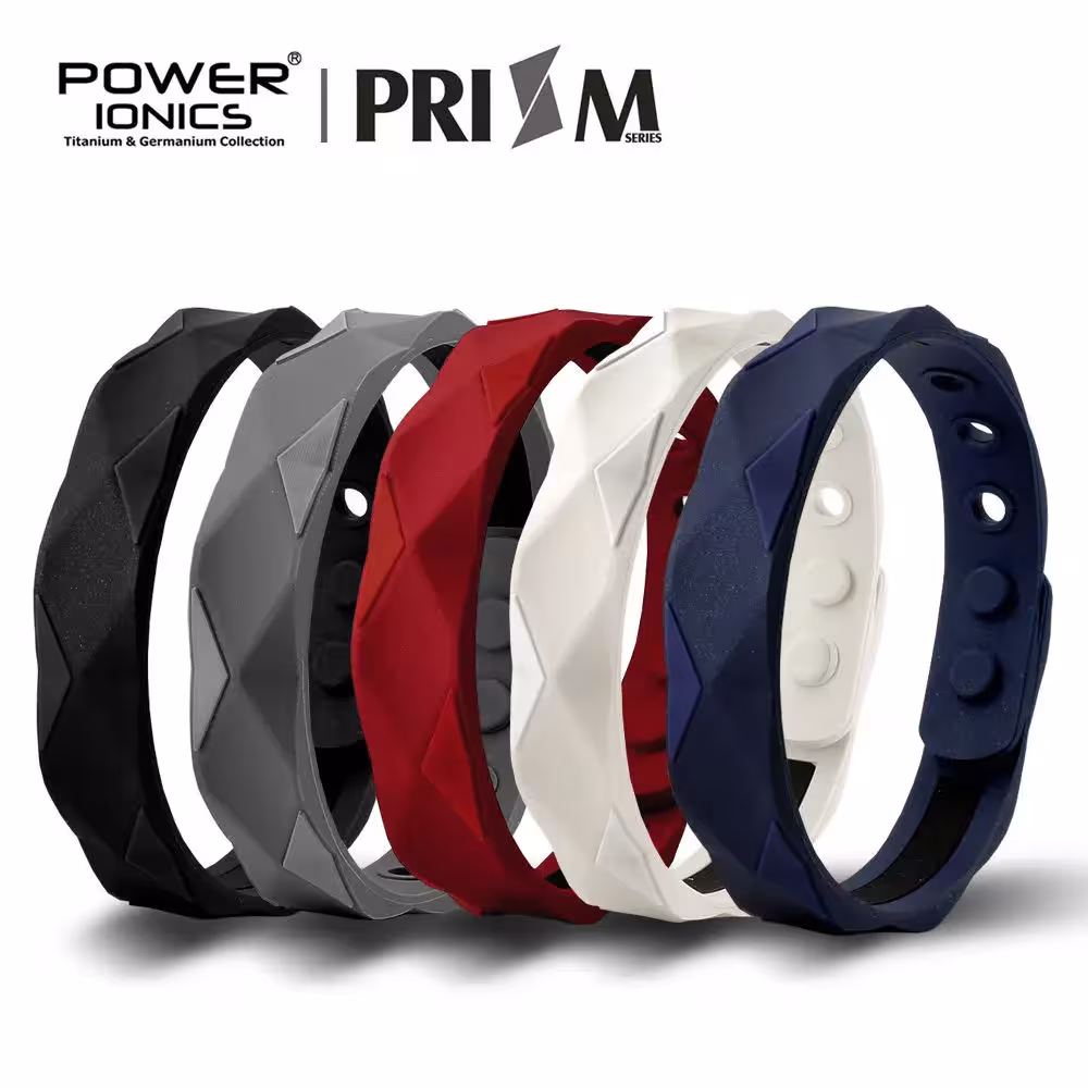 Power Ionics Prism 2000 ion titanium and germanium sports bracelet for men and women
