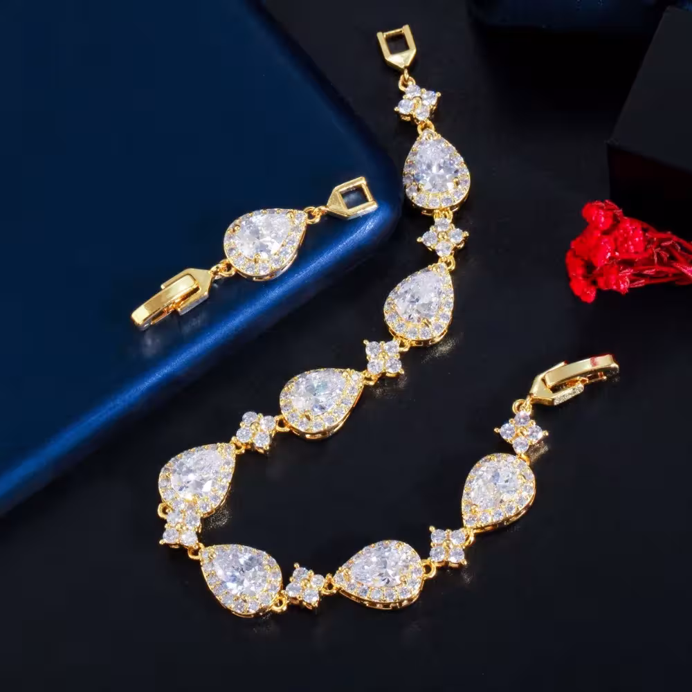 cubic zirconia bracelet for women