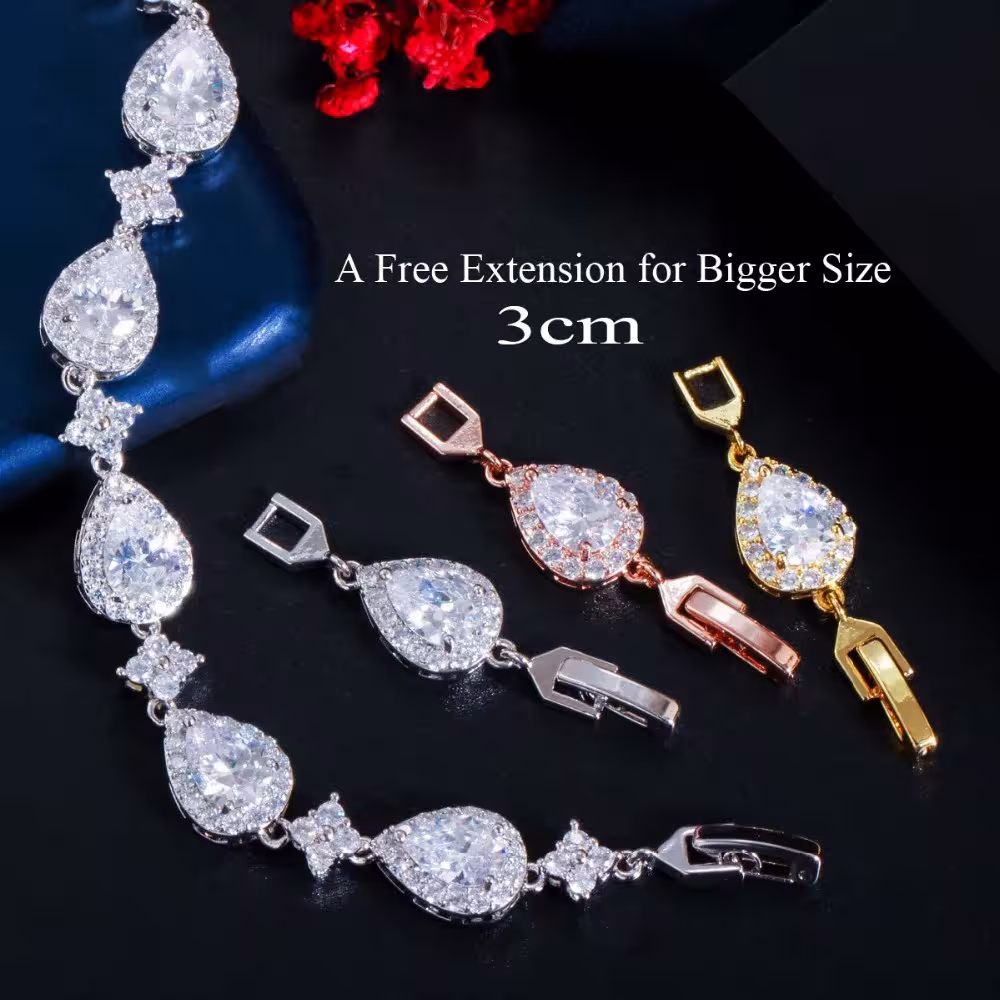cubic zirconia bracelet for women