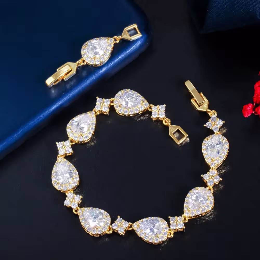 cubic zirconia bracelet for women