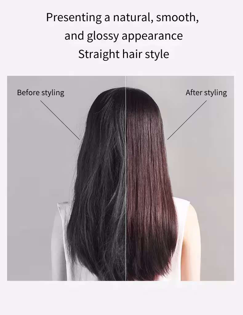 Sèche-cheveux et lisseur 2 en 1