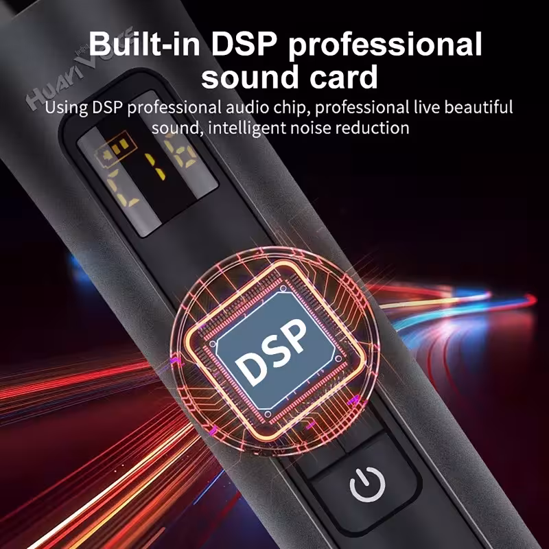 microfono portatile con scheda audio