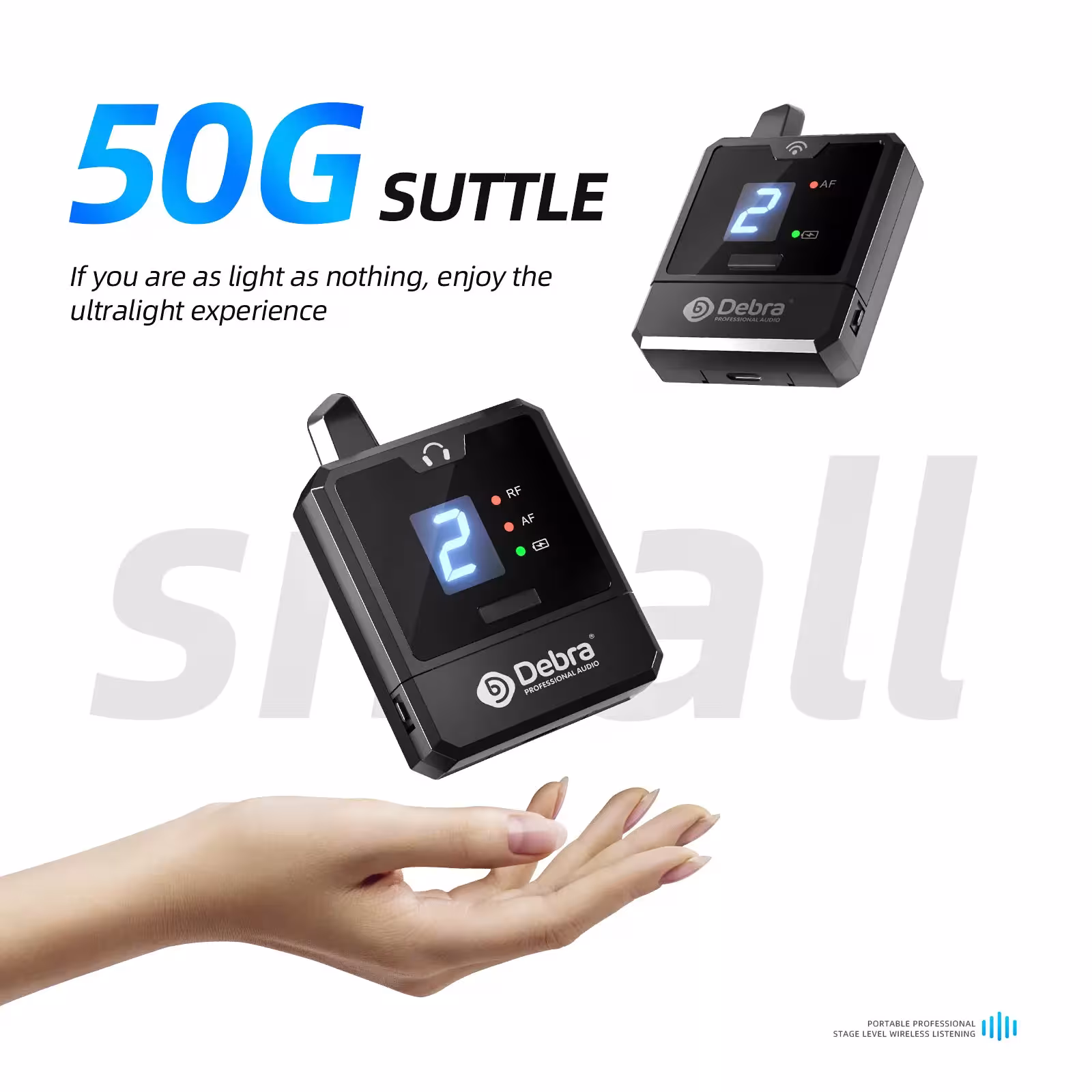 Système d'écoute monitoring UHF