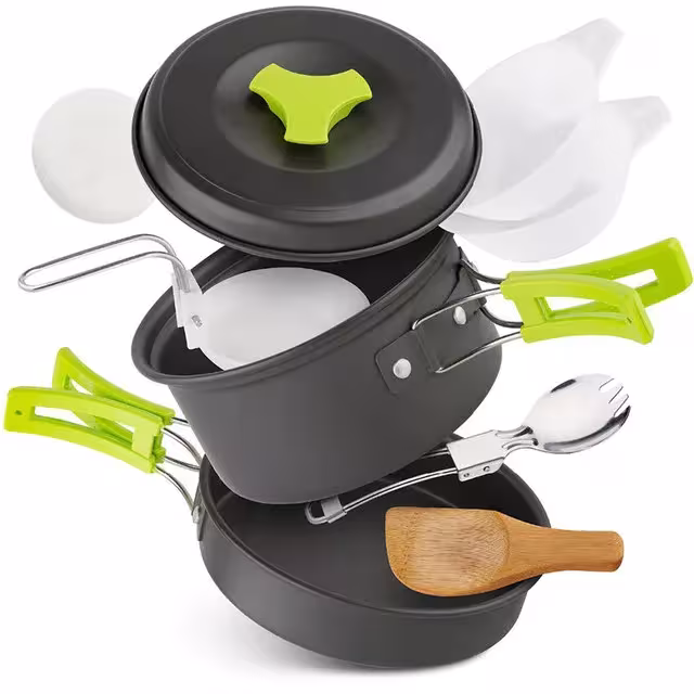 kit de cocina para camping