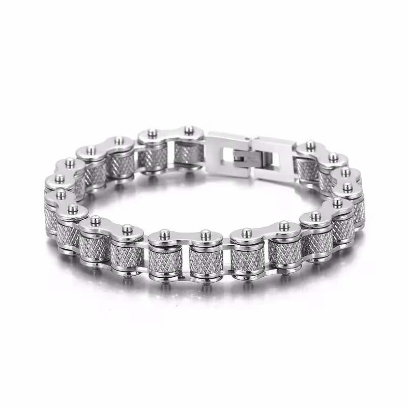 motorcycle chain bracelet