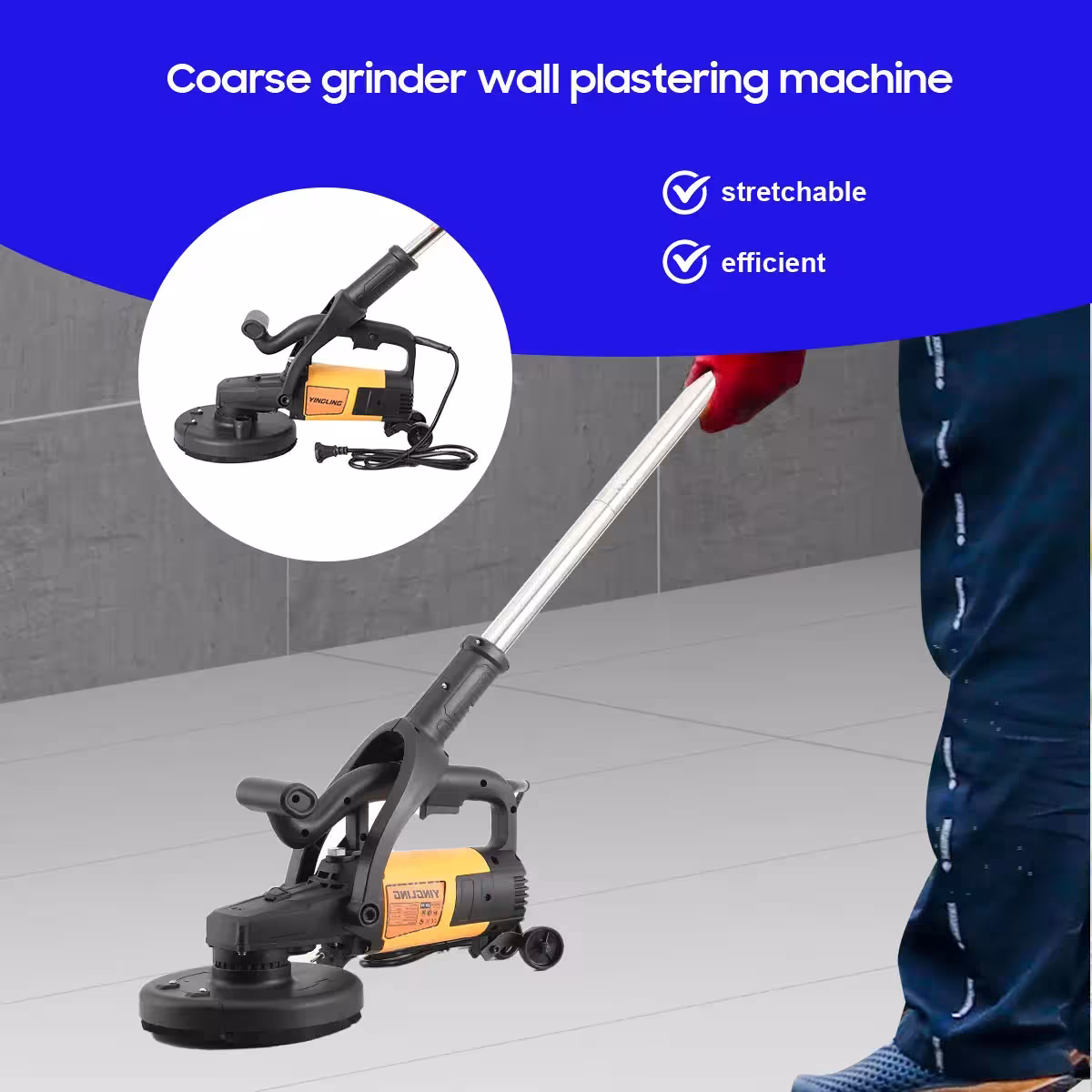 machine de ponçage pour murs