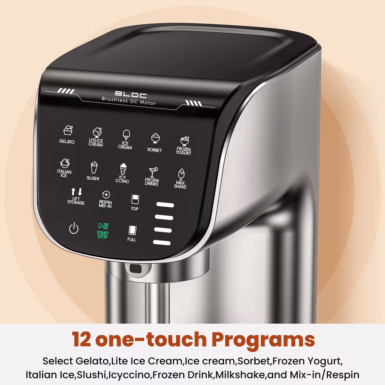 automatic ice cream maker