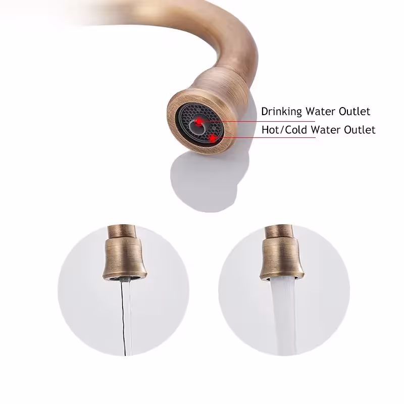 robinet de cuisine avec filtre à eau