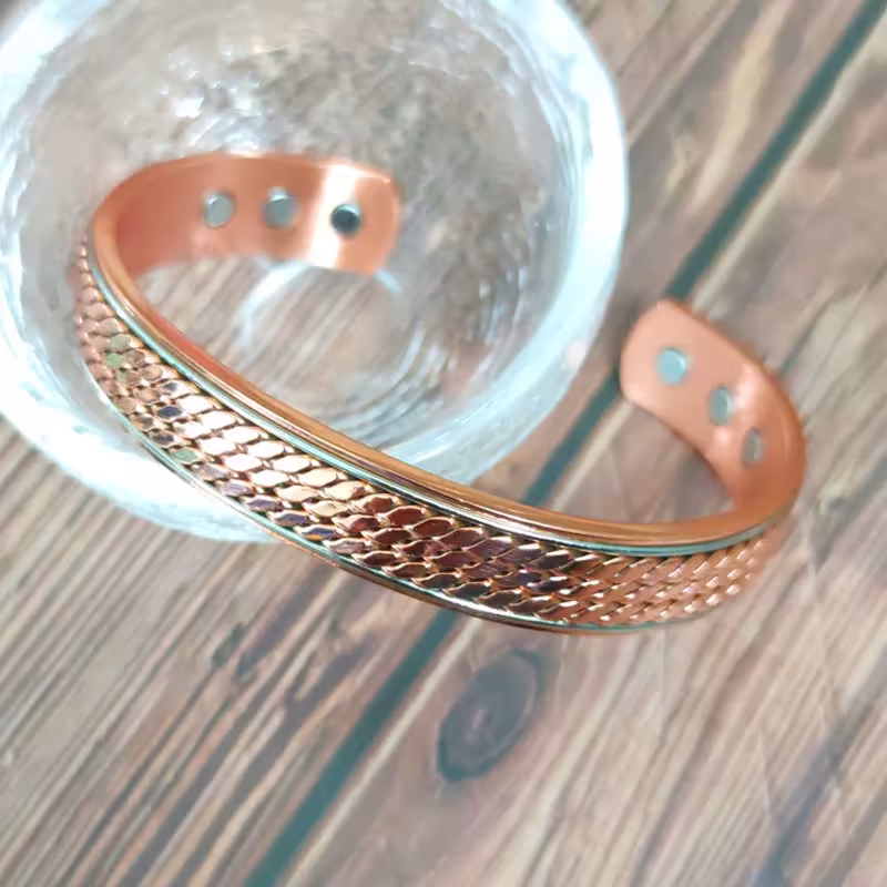 bracciale magnetico in rame puro