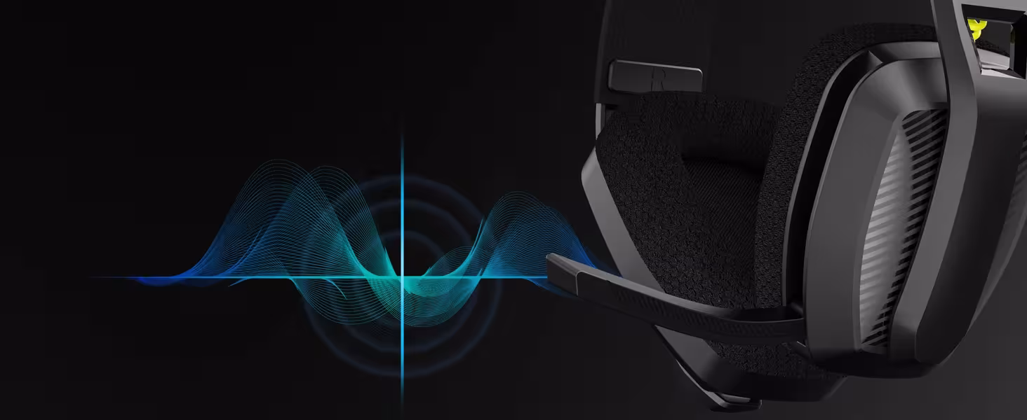 Casque de jeu sans fil avec microphone