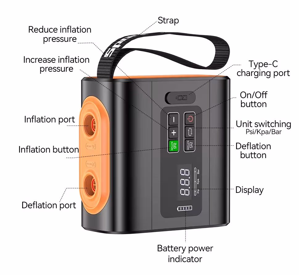 wireless air pump