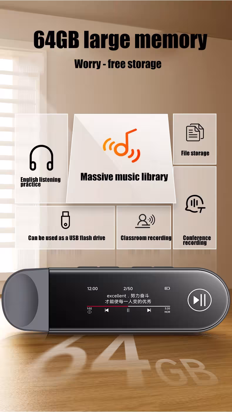 Lecteur MP3 HiFi avec DAC ES9018