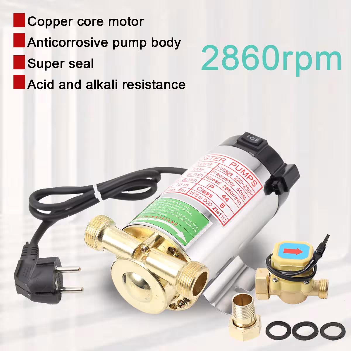 pressure booster pump