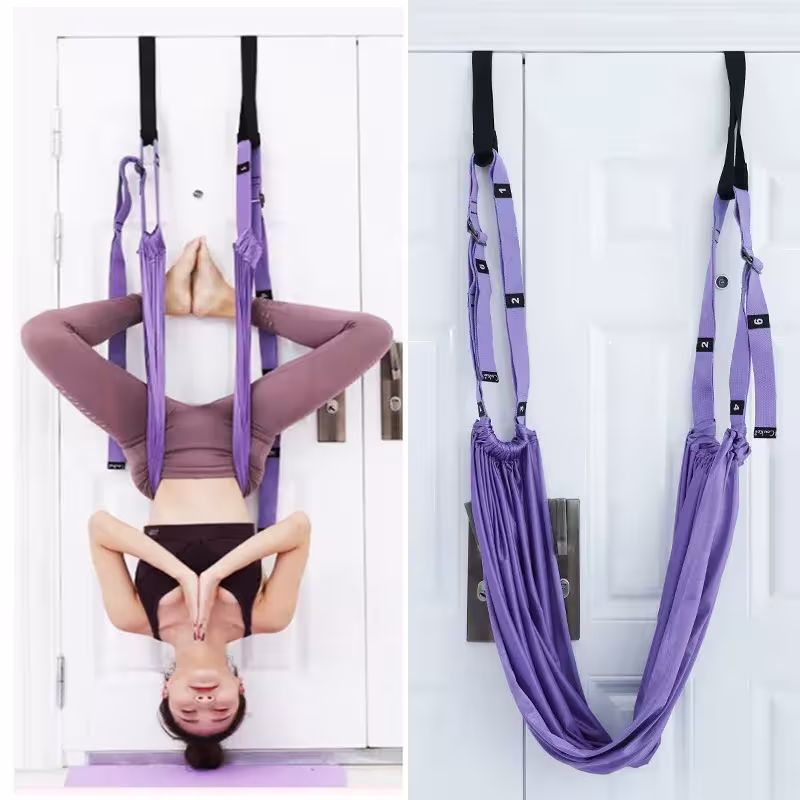 cinghia per yoga aerea regolabile