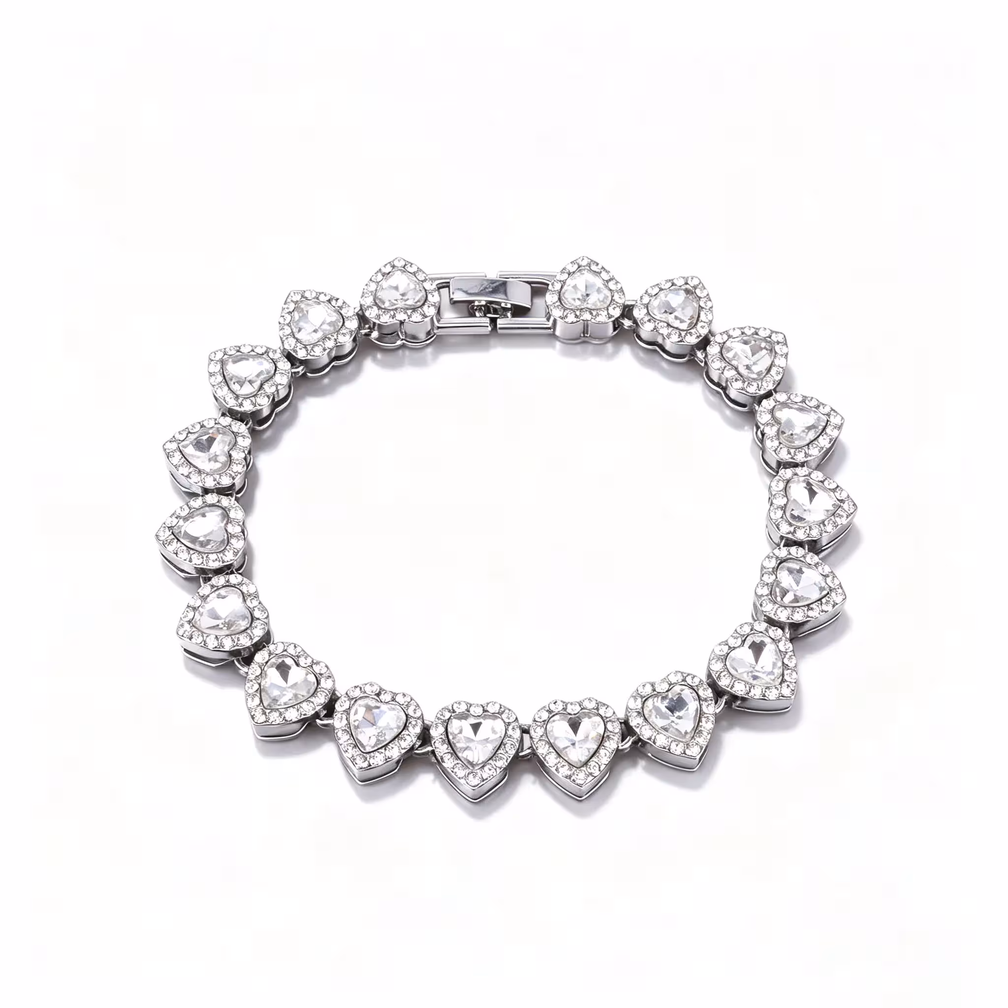 pulsera de moissanita para mujer