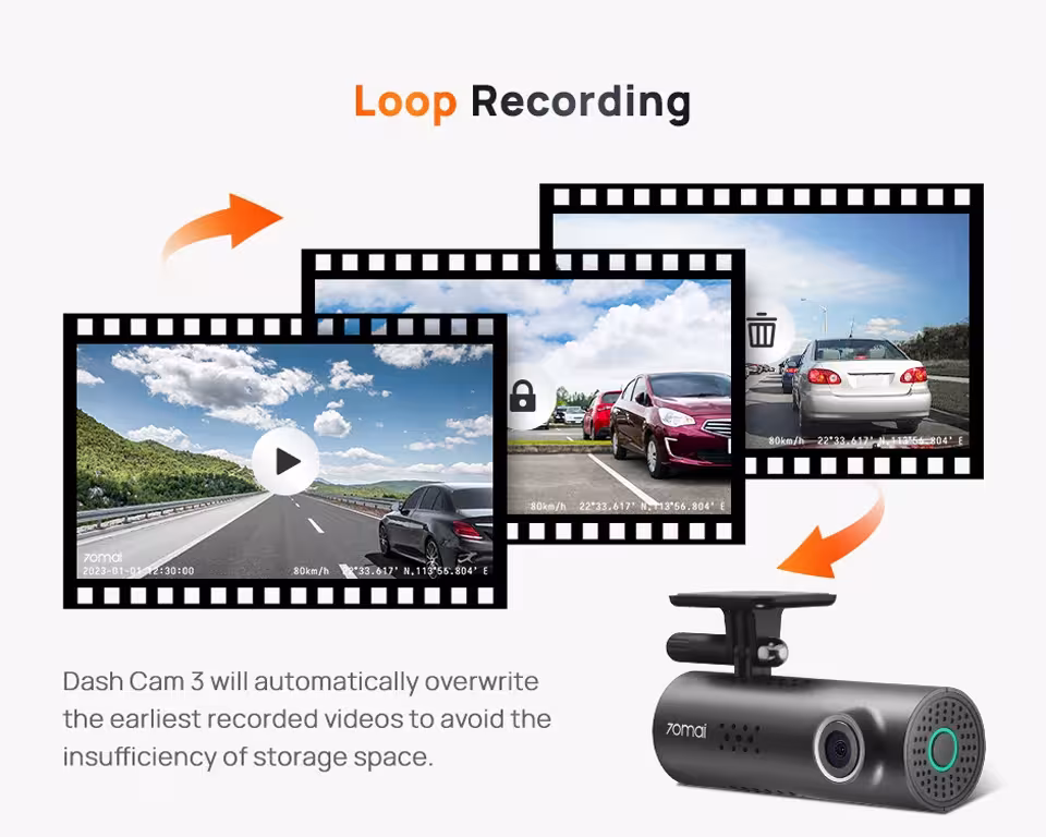 Enregistreur vidéo pour voiture