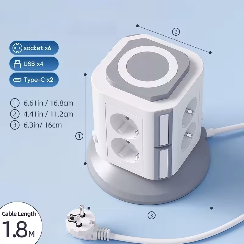 ilgintuvas su USB jungtimis