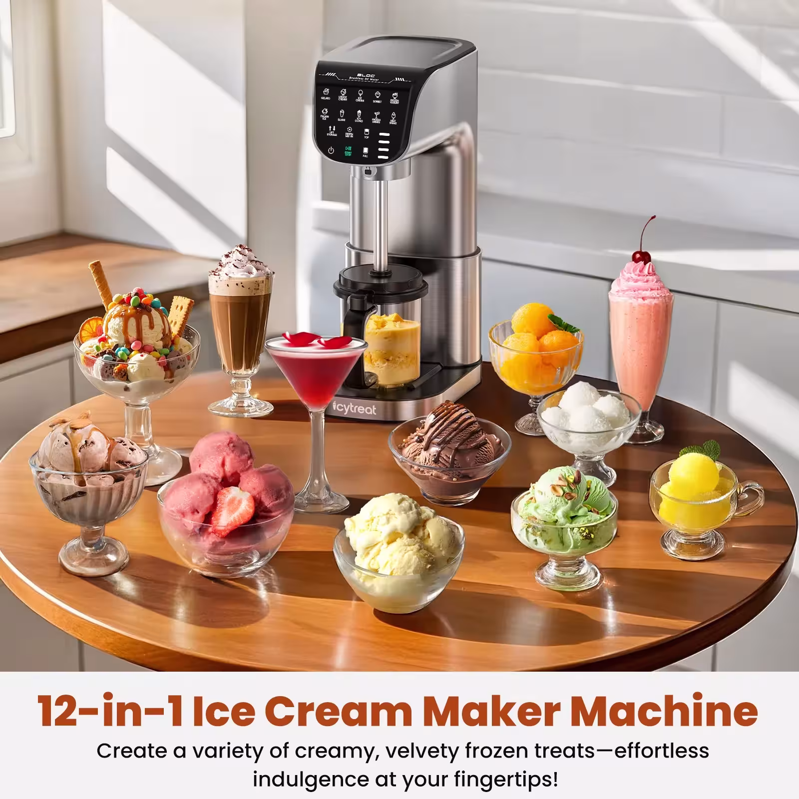 automatic ice cream maker