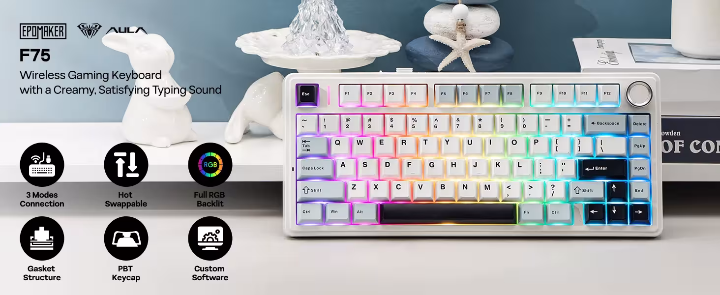 mechanische Tastatur F75