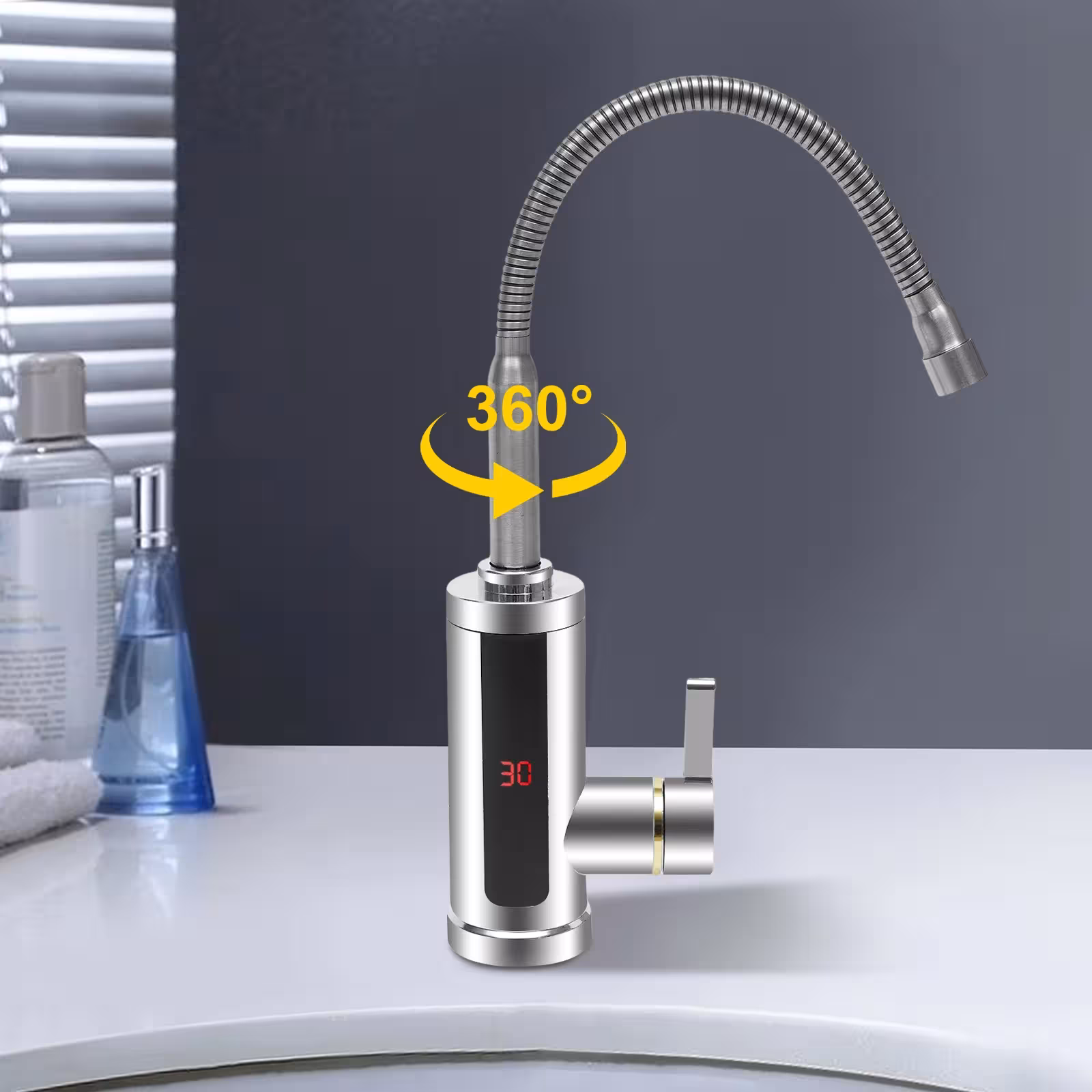 riscaldatore elettrico per acqua con miscelatore