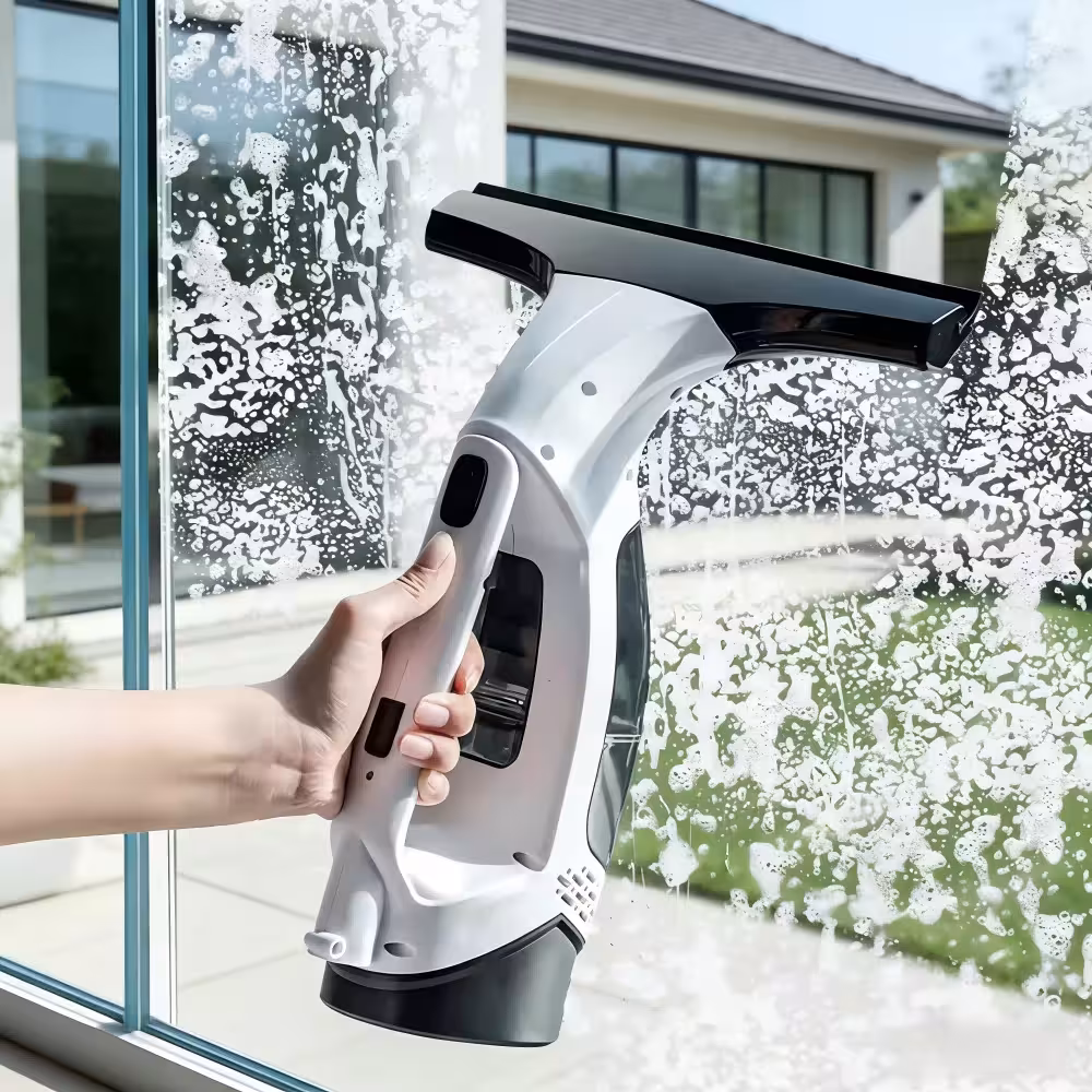 Cordless window cleaner