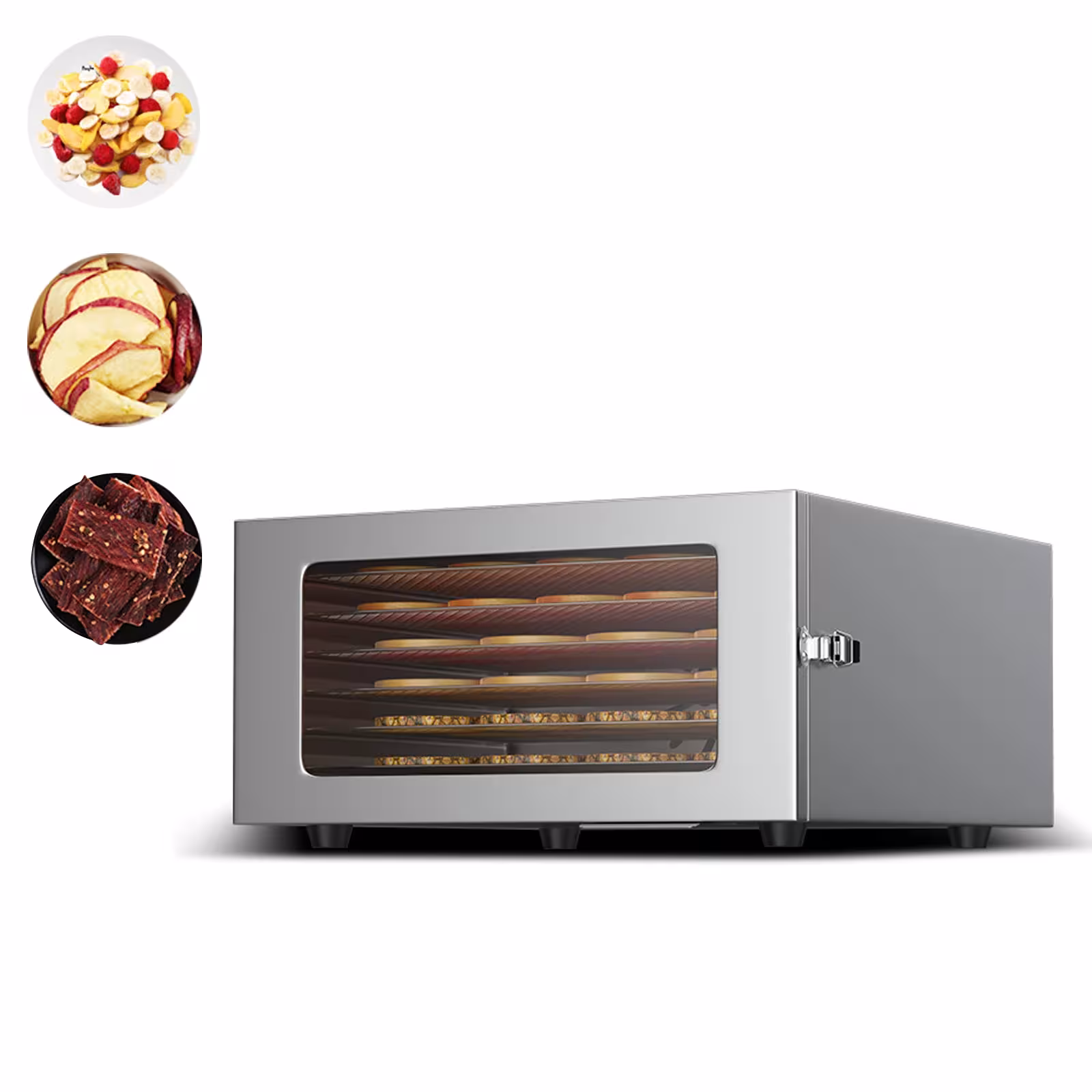 essiccatore alimentare con illuminazione LED