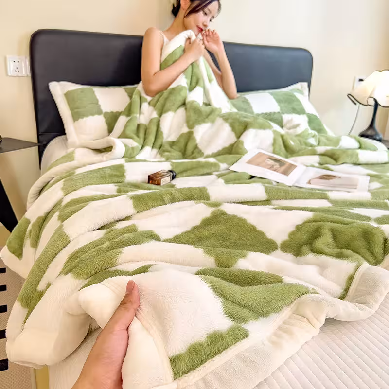 flannel blanket for winter