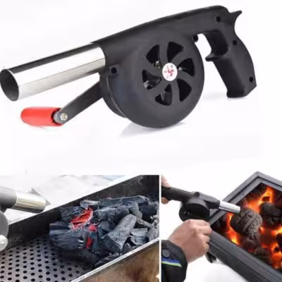 Hand Blower household hand portable barbecue blower small hair dryer outdoor barbecue accessories tools 1