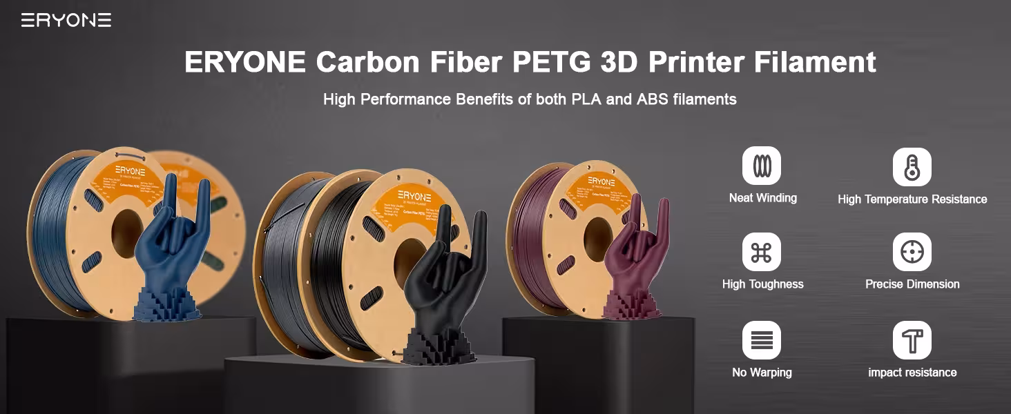 Filamento PETG-CF